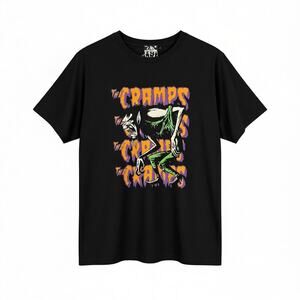 Hysteric Glamour The Cramps "I've Got Cramps Fever" Black T-Shirt Medium